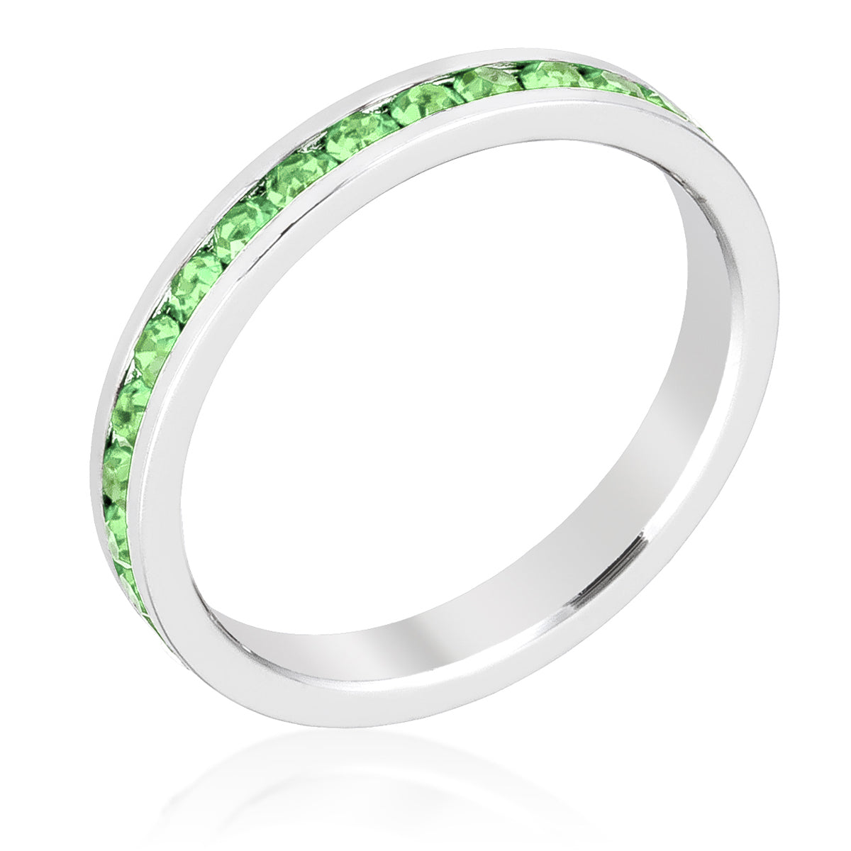Stylish Stackables Peridot Crystal Ring - The Best Accessory
