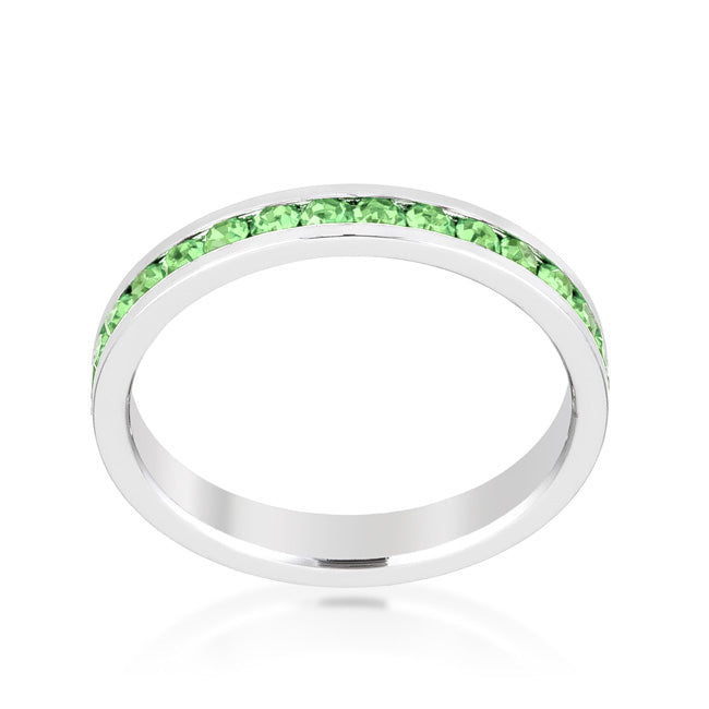 Stylish Stackables Peridot Crystal Ring - The Best Accessory
