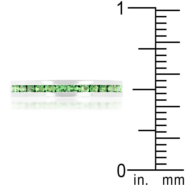 Stylish Stackables Peridot Crystal Ring - The Best Accessory