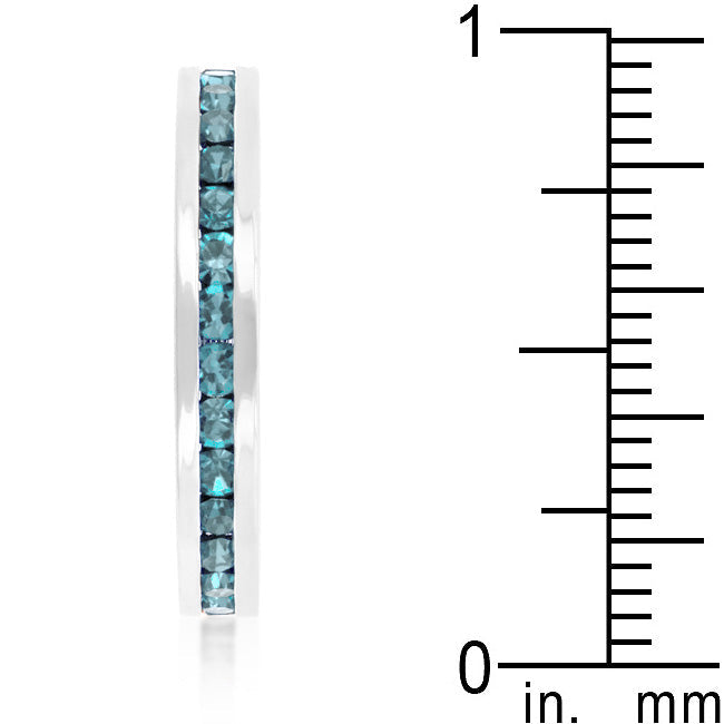 Stylish Stackables Aquamarine Crystal Ring - The Best Accessory