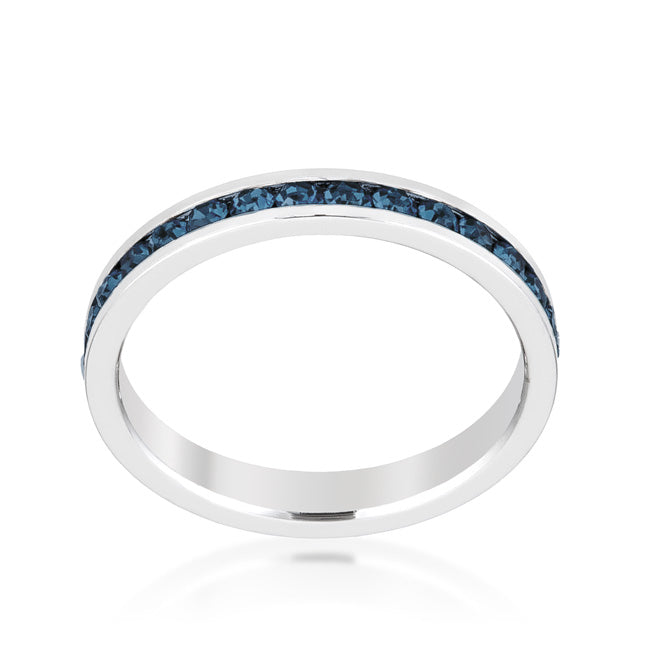 Stylish Stackables with Montana Blue Crystal Ring - The Best Accessory