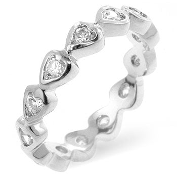 Heart Eternity Ring - The Best Accessory