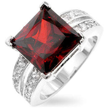 Garnet Princess Ring - The Best Accessory