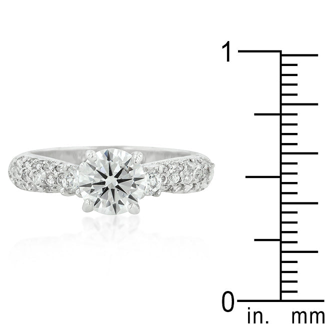 Classic Pave Bridal Ring - The Best Accessory