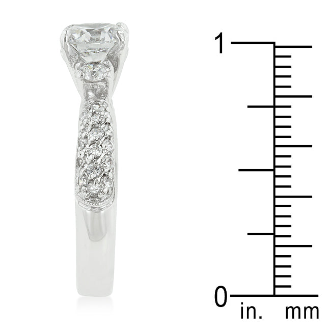 Classic Pave Bridal Ring - The Best Accessory