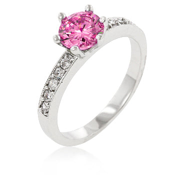 Petite Pink Engagement Ring - The Best Accessory
