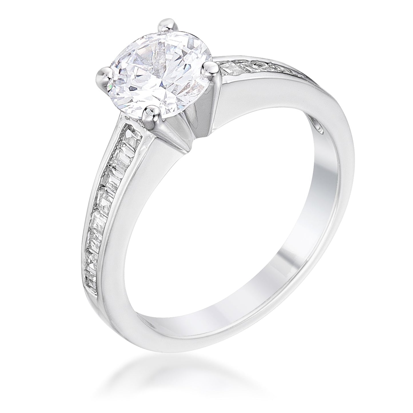 Cubic Zircon Engagement Ring - The Best Accessory