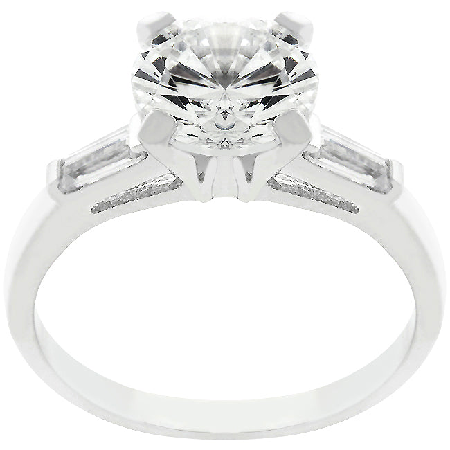 Classic Triple White Engagement Ring - The Best Accessory