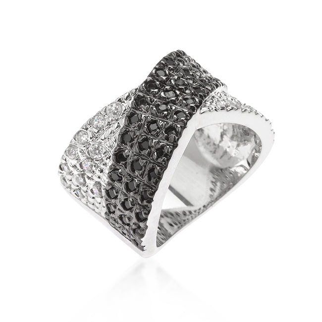 Cross Pattern Cocktail Ring - The Best Accessory