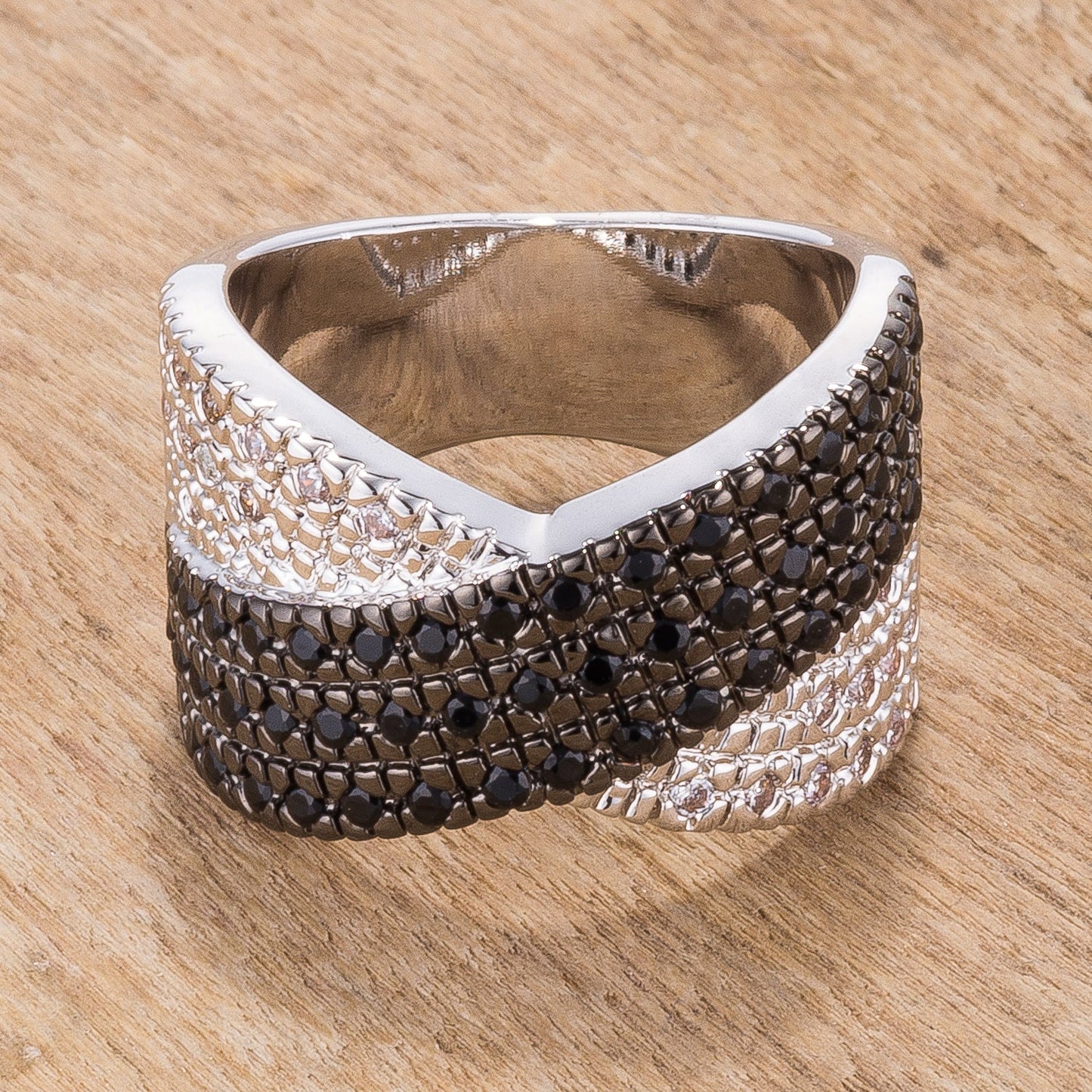 Cross Pattern Cocktail Ring - The Best Accessory