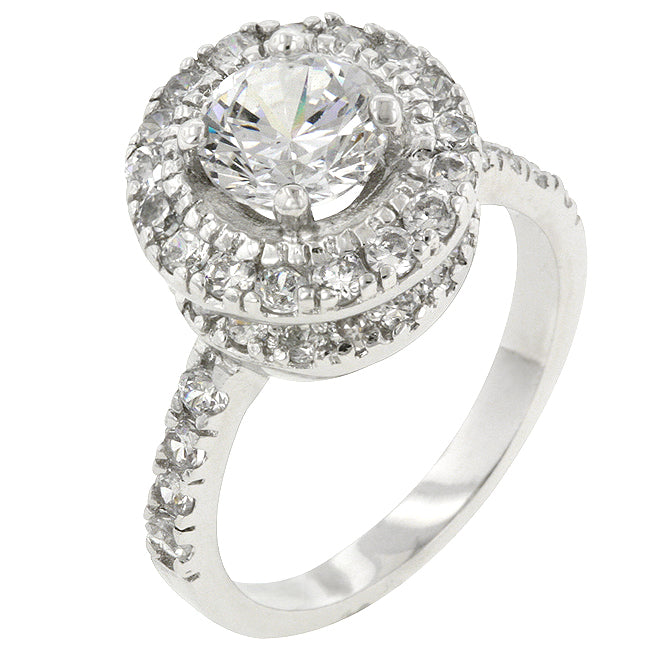Rhodium Plated Majestic Ring - The Best Accessory