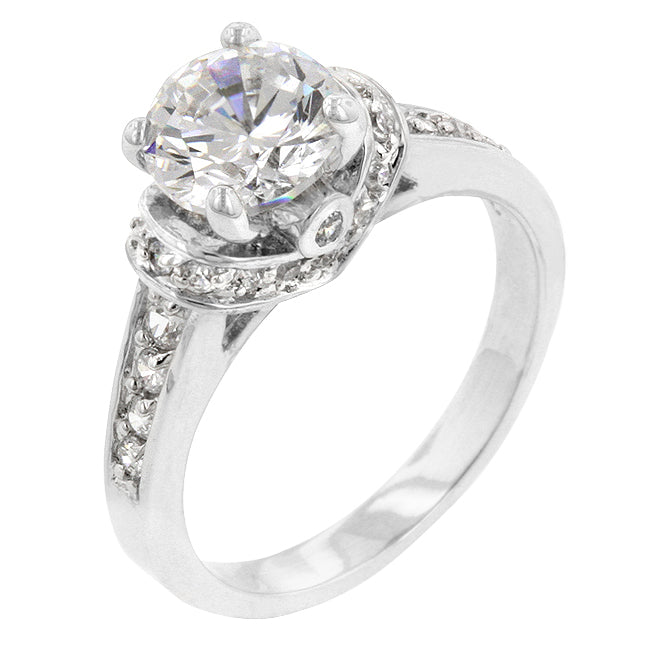 Rhodium Plated Regal Ring - The Best Accessory