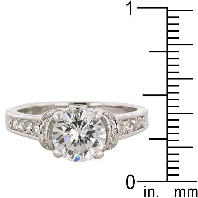 Rhodium Plated Regal Ring - The Best Accessory