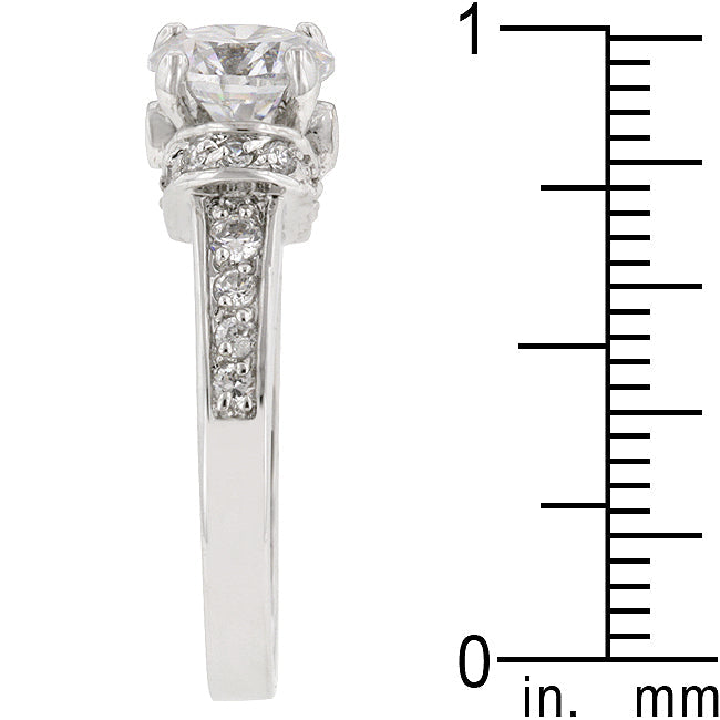 Rhodium Plated Regal Ring - The Best Accessory