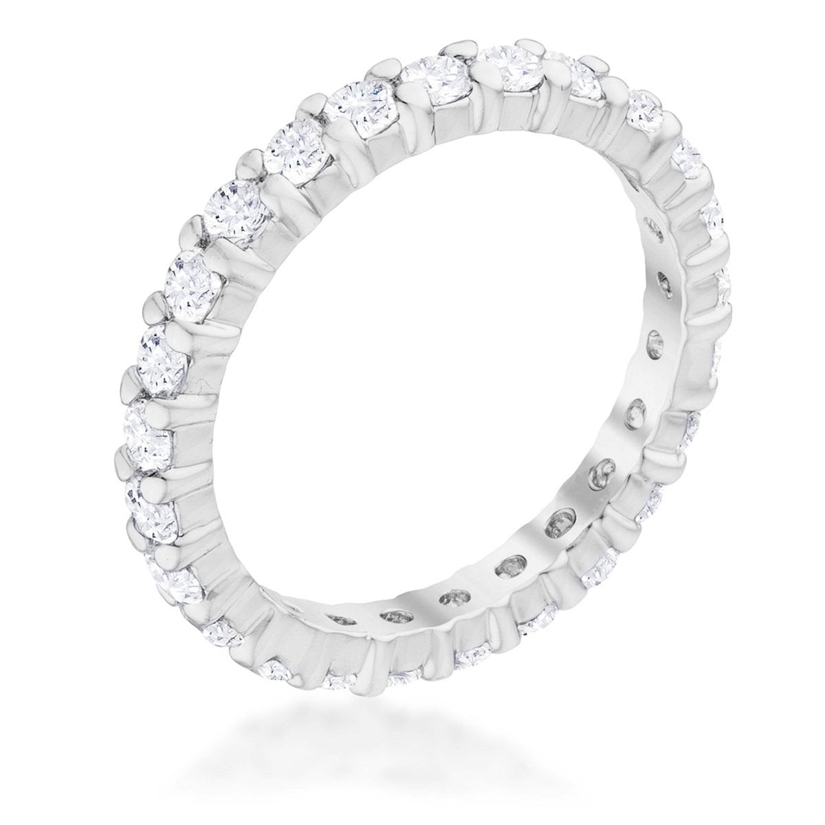 Cubic Zirconia Eternity Band - The Best Accessory