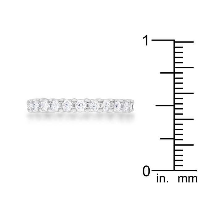 Cubic Zirconia Eternity Band - The Best Accessory