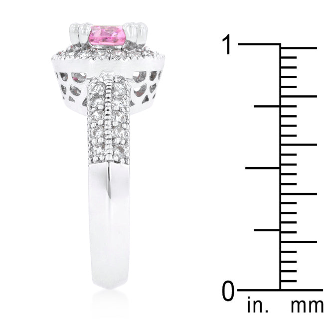 Pink Halo Engagement Ring - The Best Accessory