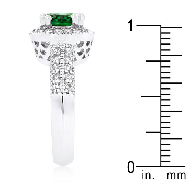 Emerald Halo Engagement Ring - The Best Accessory