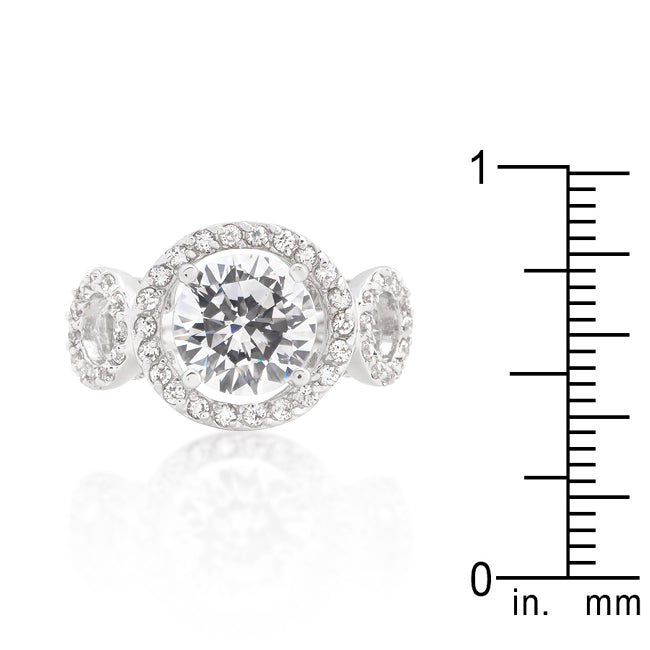 Round Cut Trio Cubic Zirconia Ring - The Best Accessory