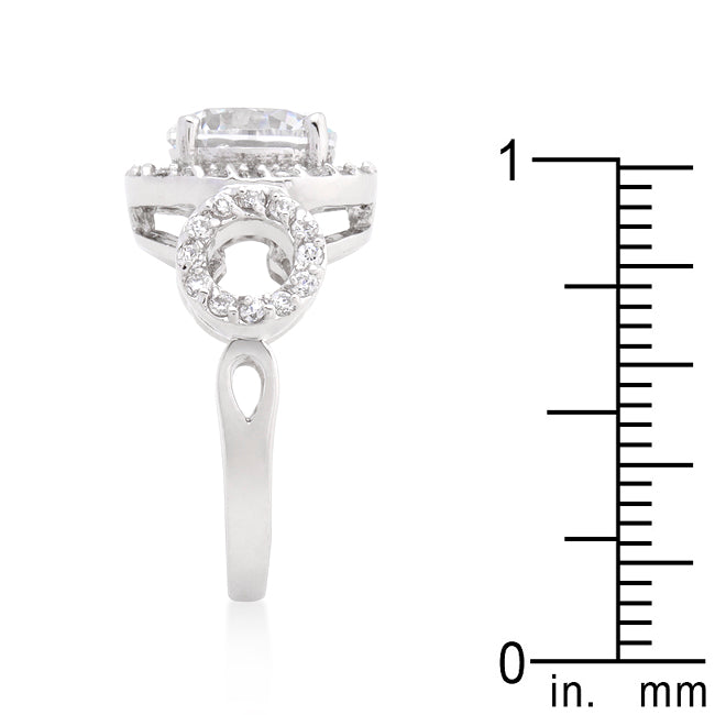 Round Cut Trio Cubic Zirconia Ring - The Best Accessory