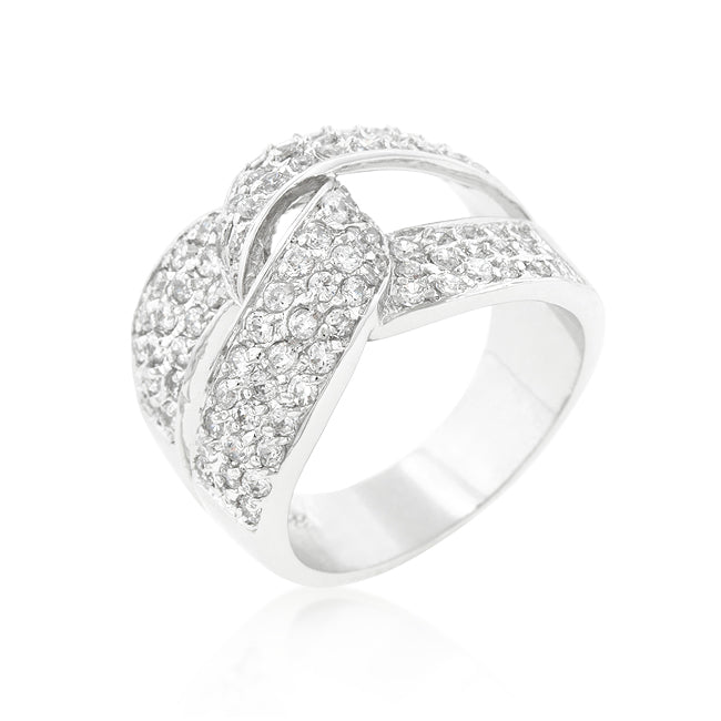 Cubic Zirconia Knot Ring - The Best Accessory