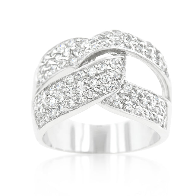 Cubic Zirconia Knot Ring - The Best Accessory