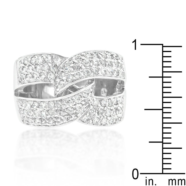 Cubic Zirconia Knot Ring - The Best Accessory