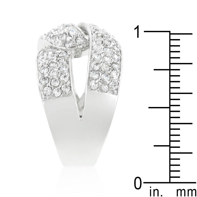 Cubic Zirconia Knot Ring - The Best Accessory