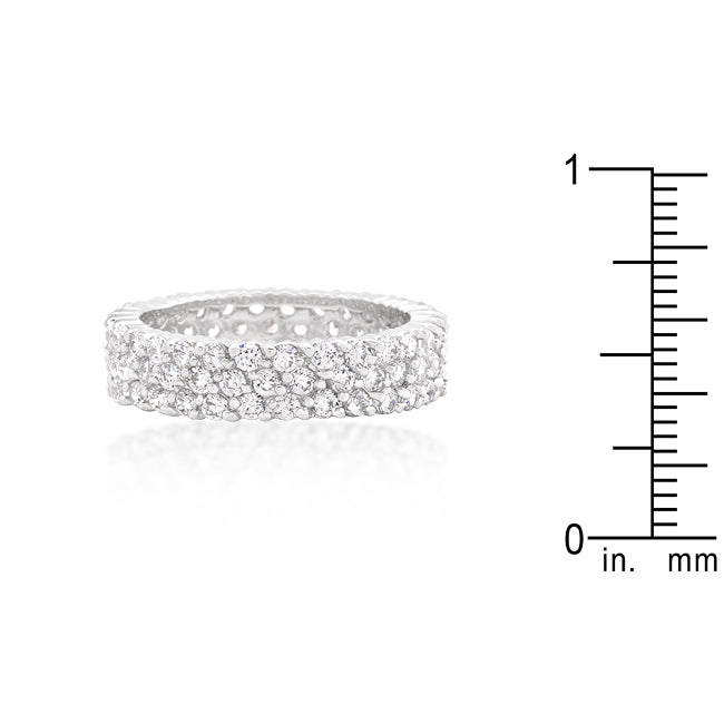 Pave Eternity Ring - The Best Accessory