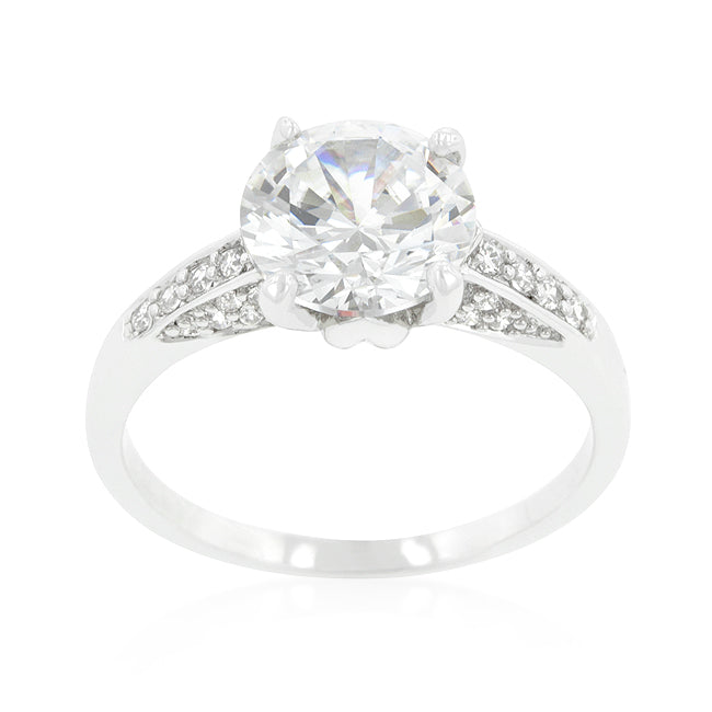 Contemporary Engagement Ring with Large Center Stone - The Best Accessory
