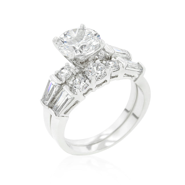 Engagement Set with Large Center Stone - The Best Accessory