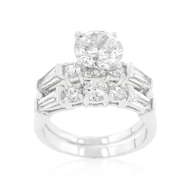 Engagement Set with Large Center Stone - The Best Accessory