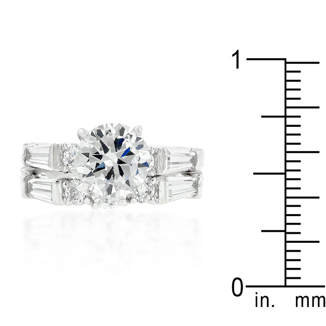Engagement Set with Large Center Stone - The Best Accessory
