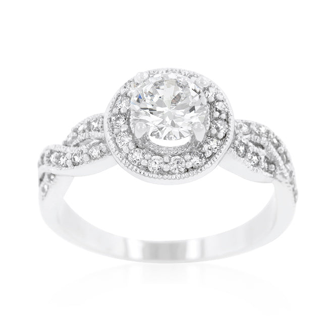 Round Cut Halo Engagement Ring - The Best Accessory