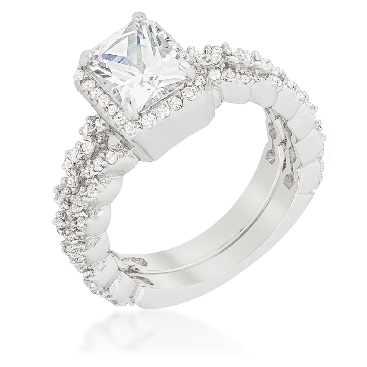 Halo Radiant Wedding Set - The Best Accessory
