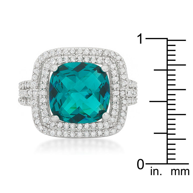 Candy Aqua Cocktail Ring - The Best Accessory