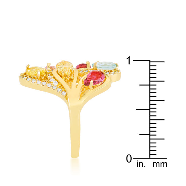 Multi-Color Cocktail Ring - The Best Accessory