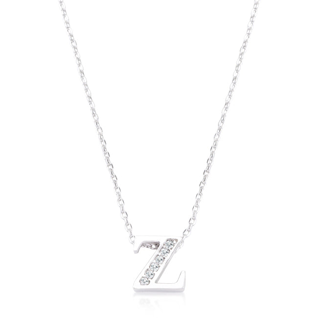 Pave Initial Z Pendant - The Best Accessory