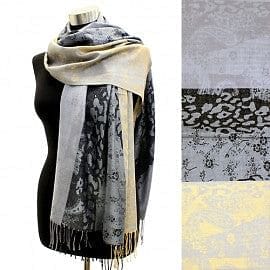 The Best Accessory Reversible Tri Tone Pashmina