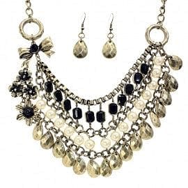 Vintage Look Multi Layered Necklace Set - The Best Accessory