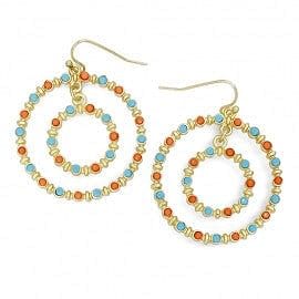 Bubble Circle Duo Earring - The Best Accessory