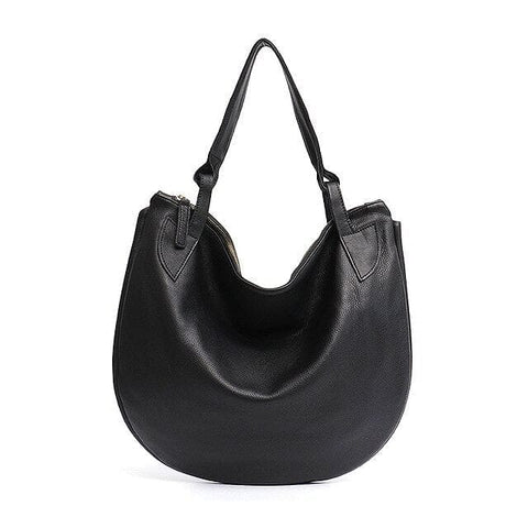 The Best Accessory Default Title Large Luxury Leather Shoulder Hobo Handbag