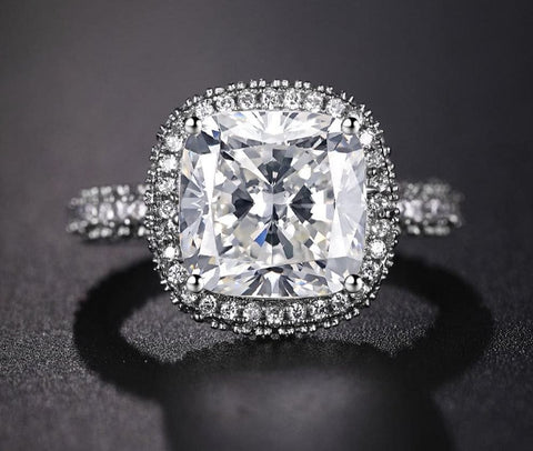 The Best Accessory Luxury Zircon Wedding Engagement Style Ring
