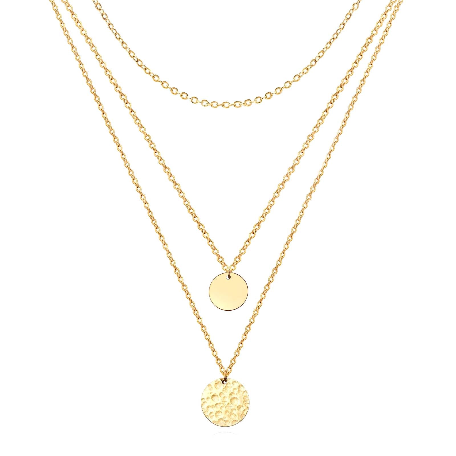 18K gold plated Stainless steel necklace, Intensity - The Best Accessory