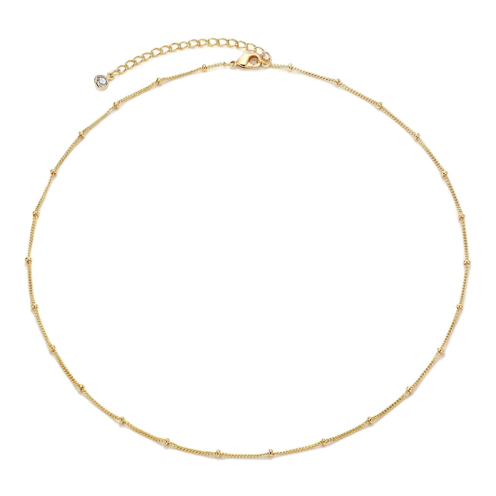 18K gold plated Stainless steel necklace, Intensity - The Best Accessory