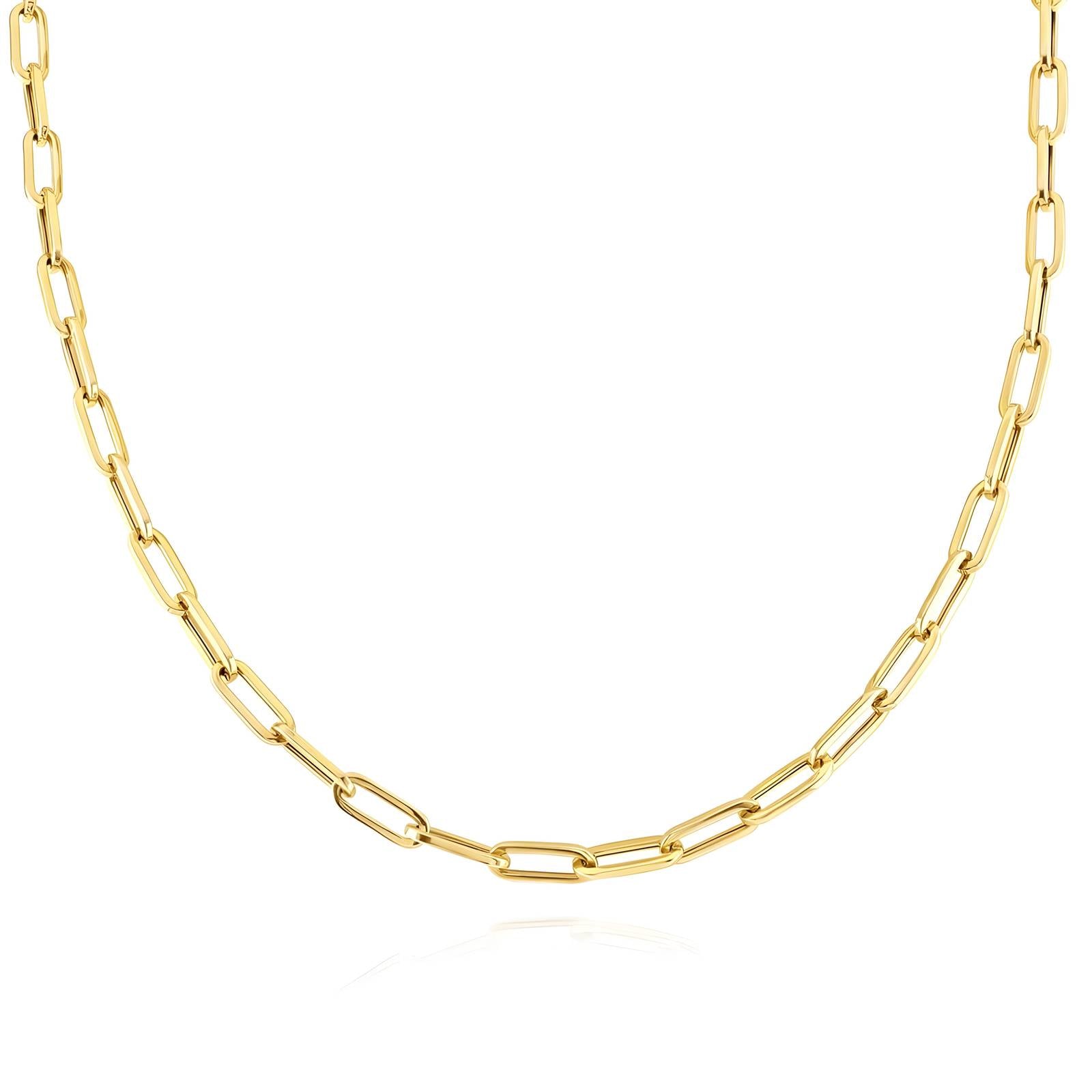 18K gold plated Stainless steel necklace, Intensity - The Best Accessory