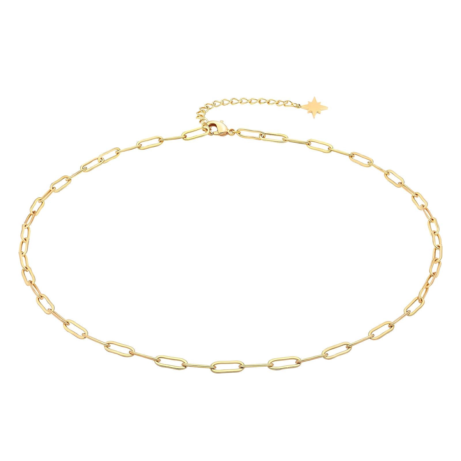 18K gold plated Stainless steel necklace, Intensity - The Best Accessory