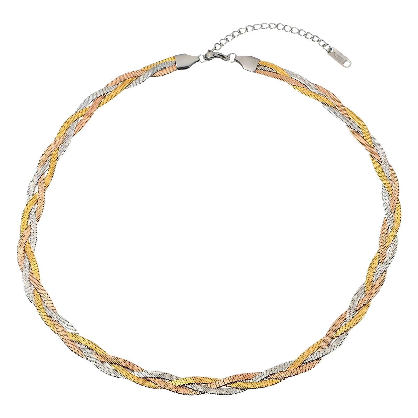 18K gold plated Stainless steel necklace, Intensity - The Best Accessory
