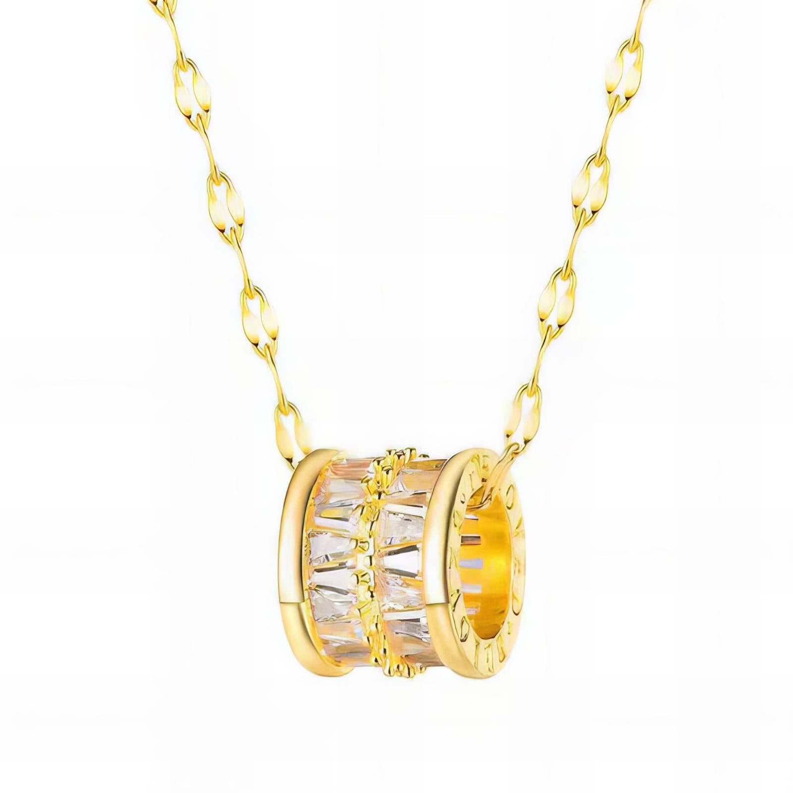 18K gold plated Stainless steel necklace, Intensity - The Best Accessory