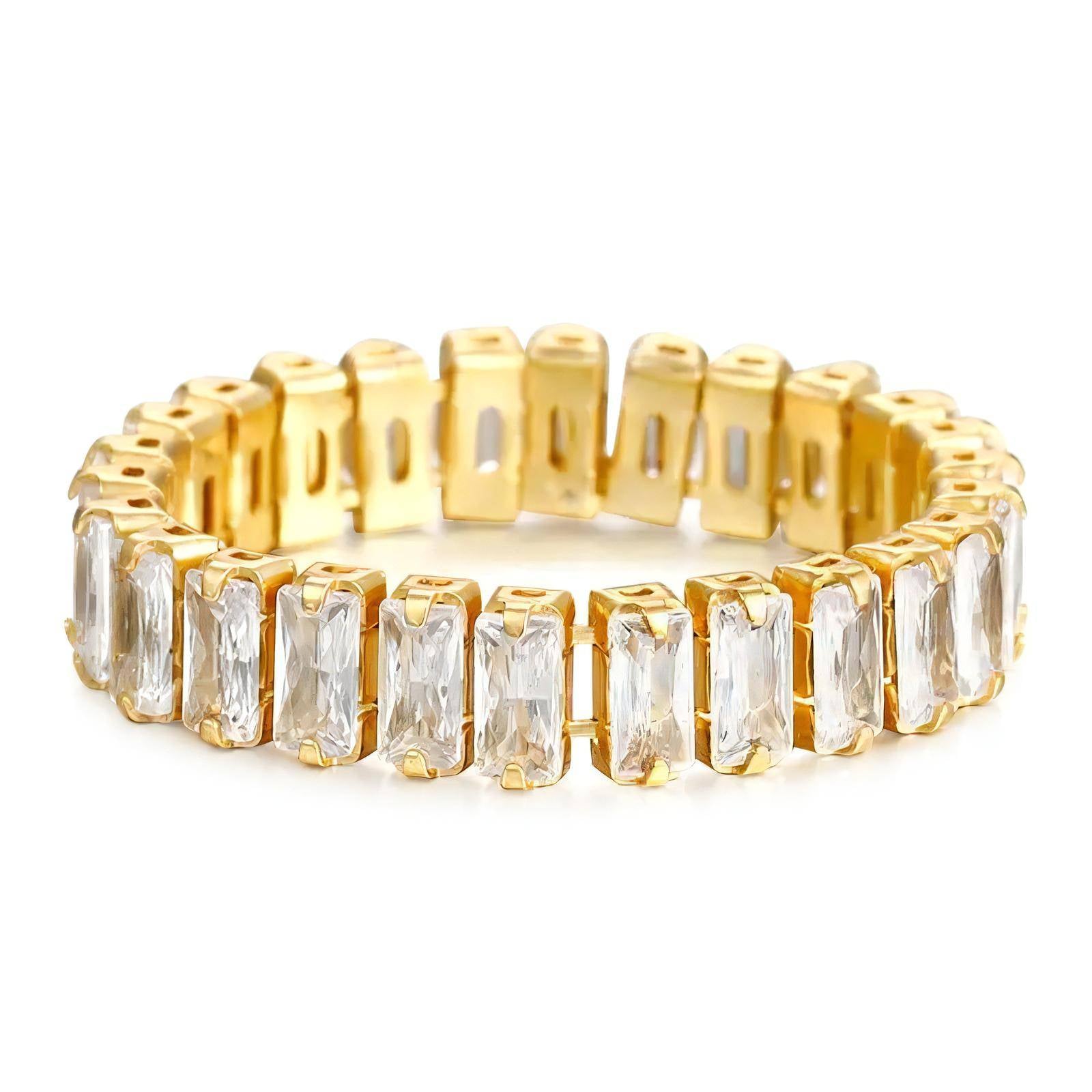 18K gold plated Stainless steel finger ring, Intensity - The Best Accessory
